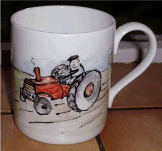 tractor mug